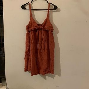 HYFVE rust knot top summer dress